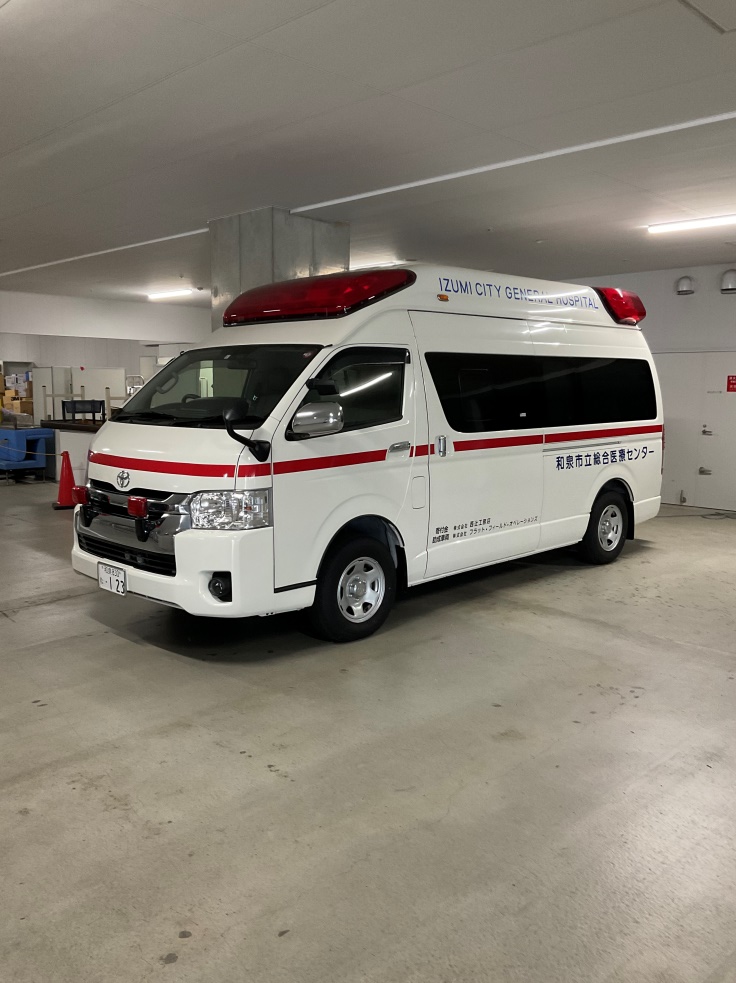 救急搬送車の画像