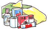 応急医薬品のイラスト