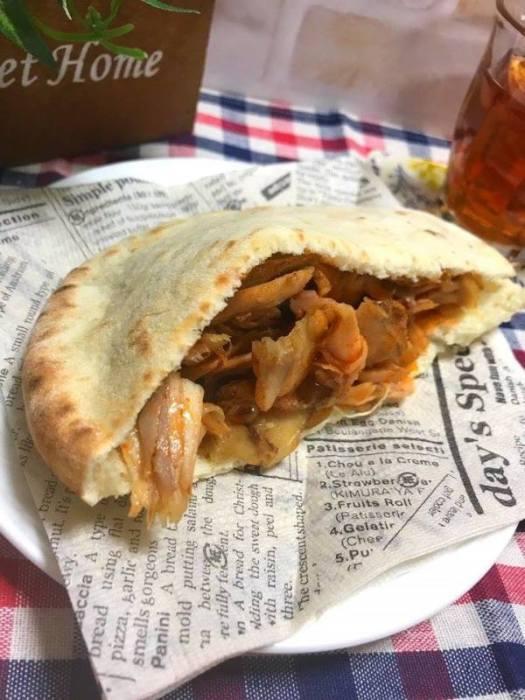 実行委員長特別賞を受賞した店舗THE BEST KEBABのメニュー「ピタケバブ」の写真