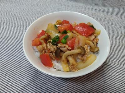 トマト丼