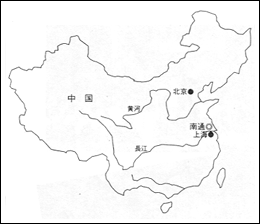 中国の地図