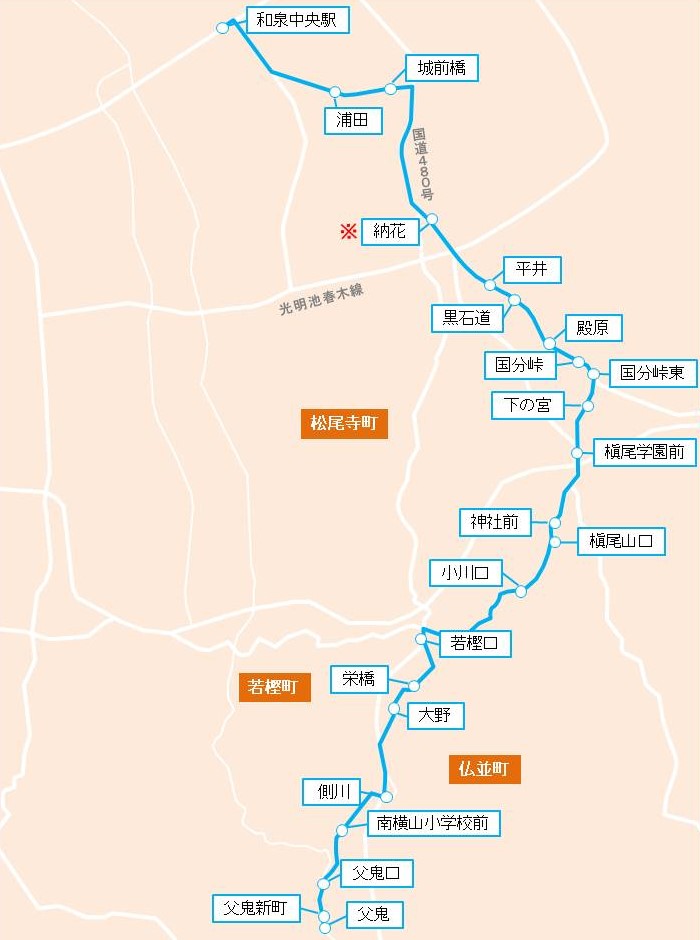 父鬼ルート図