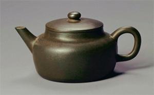 紫泥 茶銚 「萬豊順記」