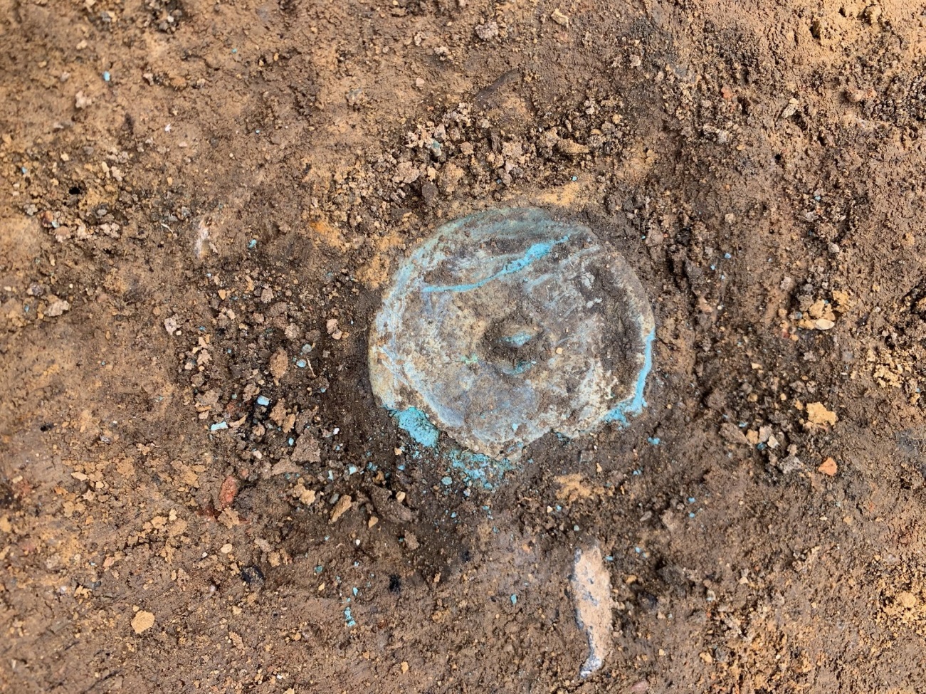 小型仿製鏡 出土状況