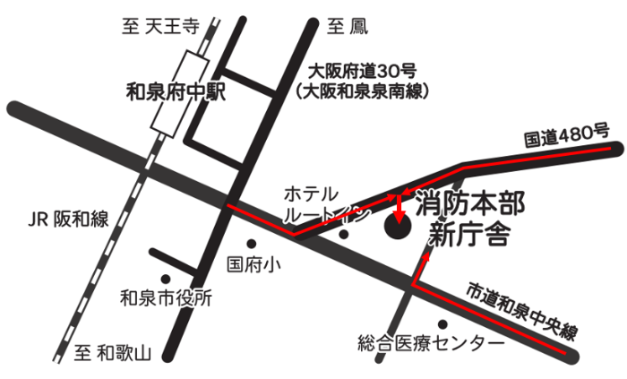 付近地図