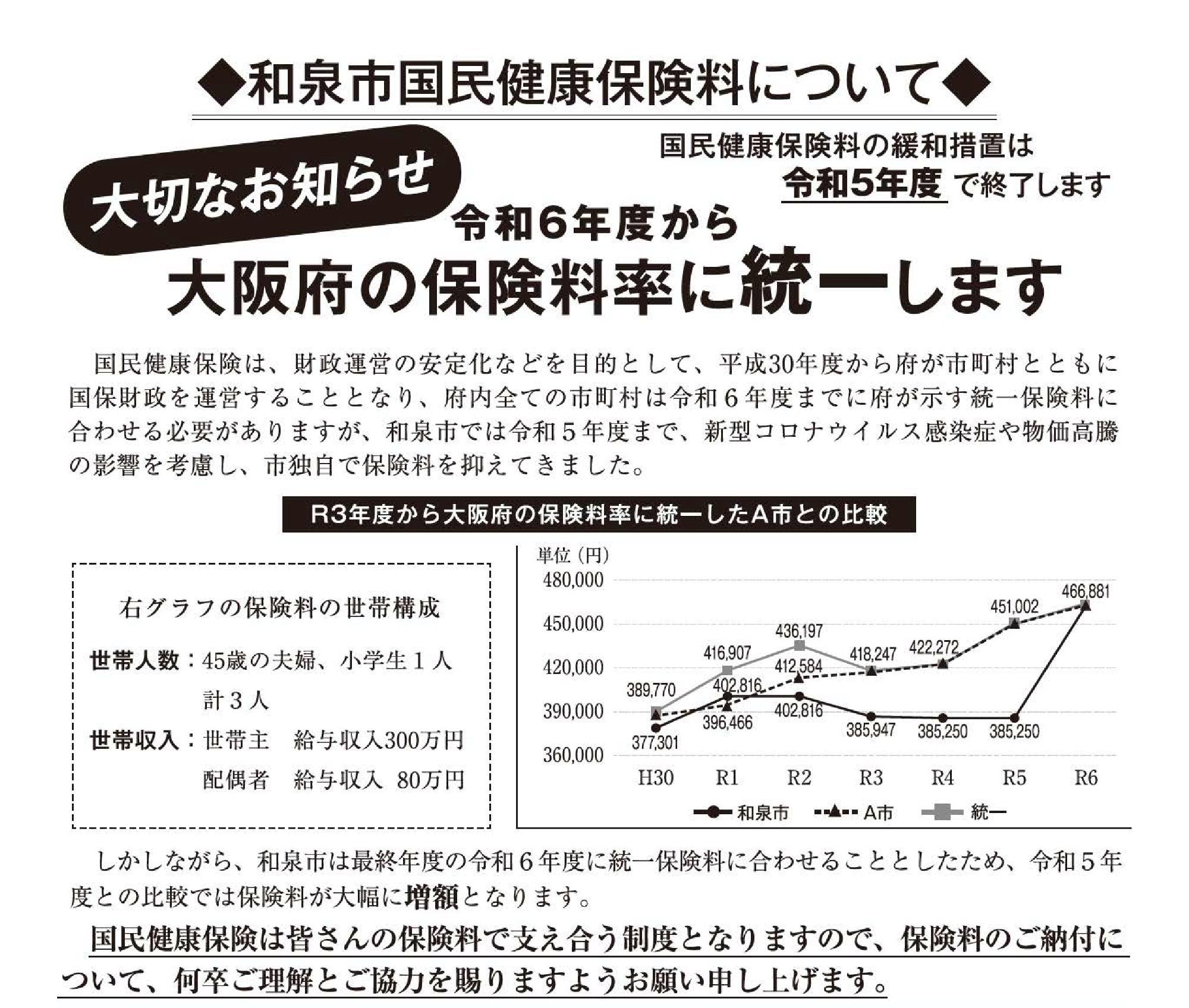 保険料統一