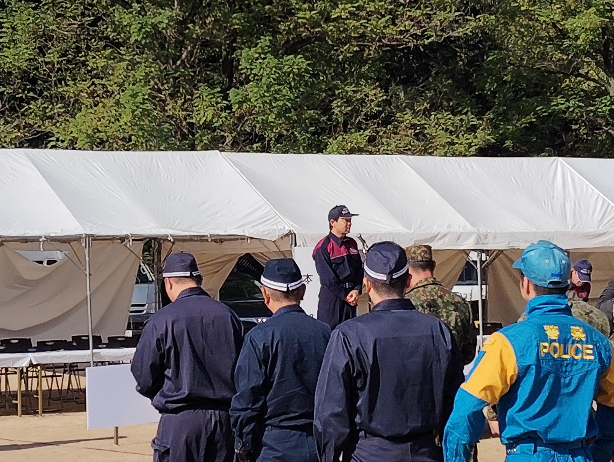 地域防災訓練