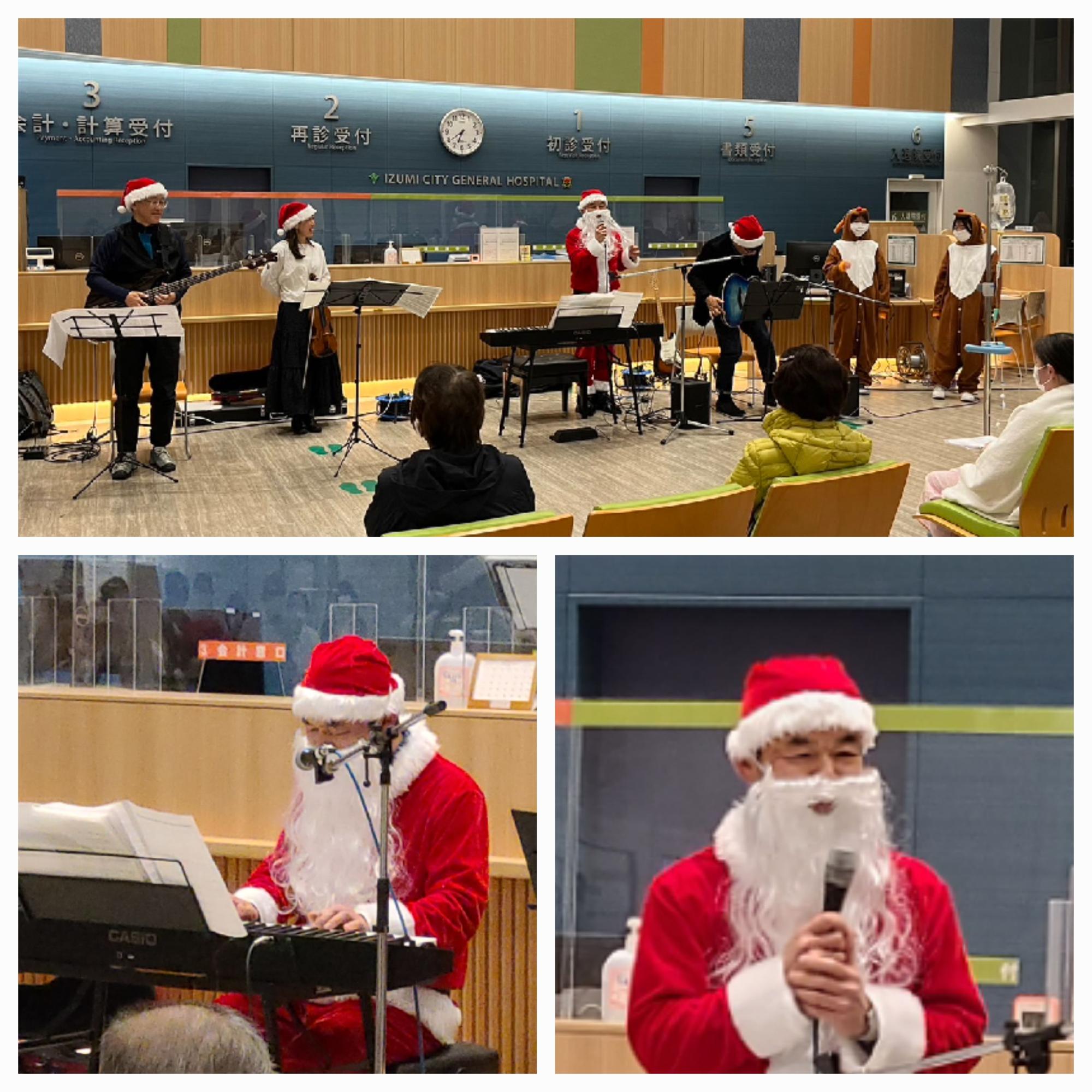 クリスマスコンサートの様子