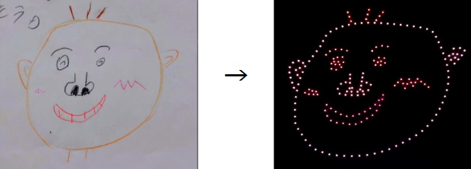 実際にお子様が描いた絵