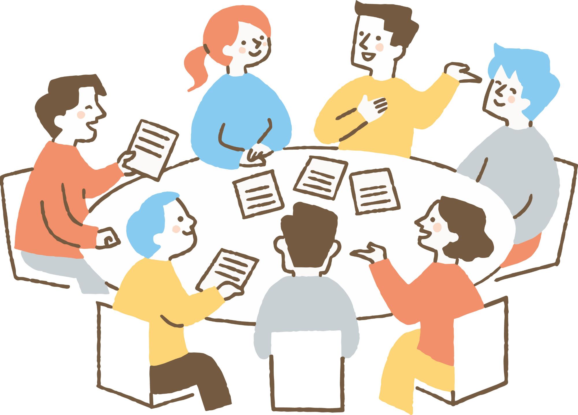 会議のイラスト