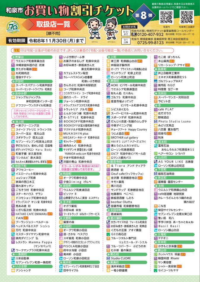 取扱店（その1）