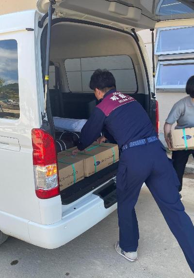 令和6年能登半島大雨災害 支援物資 運搬