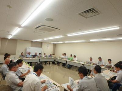 令和元年度第1回北信太駅周辺地区まちづくり懇談会の実施風景の写真