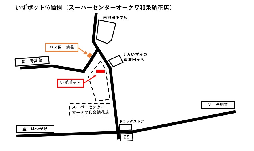 オークワ納花店