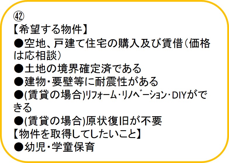 利用希望者情報42