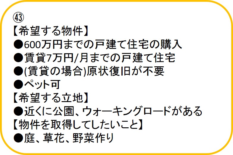 利用希望者情報43