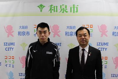 濱口さんと辻市長