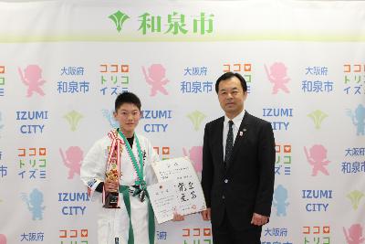 井阪さんと辻市長