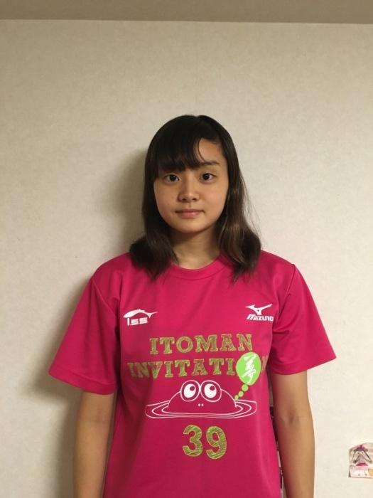 全国JOCジュニアオリンピックカップ夏季水泳競技大会に出場した白石楓佳さんの写真