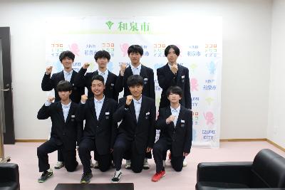 南池田中学校ソフトテニス部のみなさん