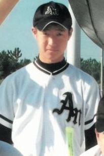 第49回日本少年野球選手権大会に出場した、ユニフォーム姿の難波幸希さんの写真