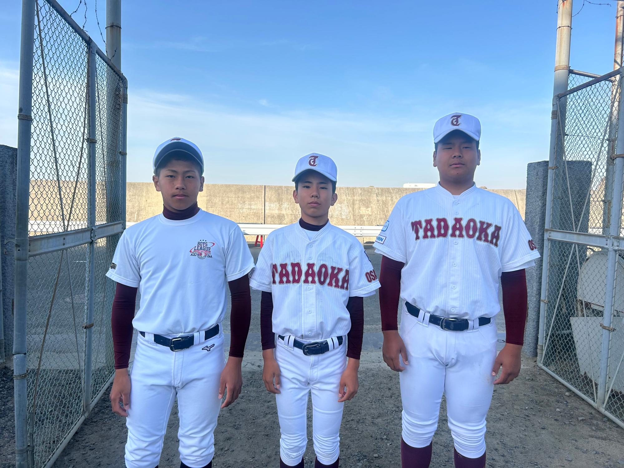 門ノ澤 樹さん、櫻井 勇大さん、門田 竜聖さん