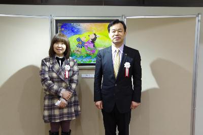 イルカさんと辻市長
