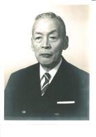 和泉市の初代市長である横田 礒治の写真