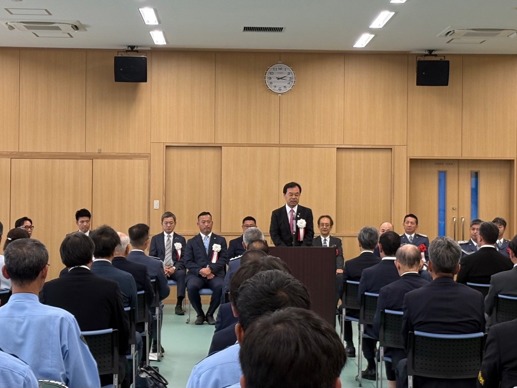和泉警察署落成式の様子