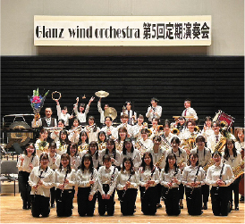 吹奏楽団オープニング演奏